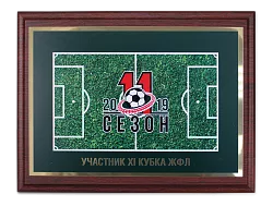 Плакетка "Футбольное поле"